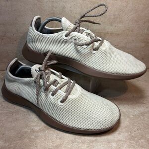 Allbirds Tree Runner TR Shoes Stony Cream Hazy Cocoa Beige Mens 11 Sneakers